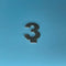"Four Seasons" Stecker – Zahl "3"