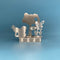 Teelichthalter "Four Seasons ONE" Komplettset - Ostern 3